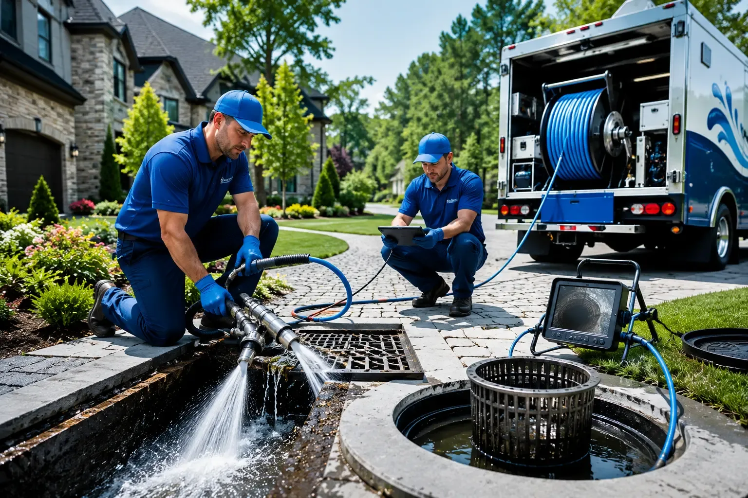 Local outdoor drain cleaning professionals in Mascoutah, IL